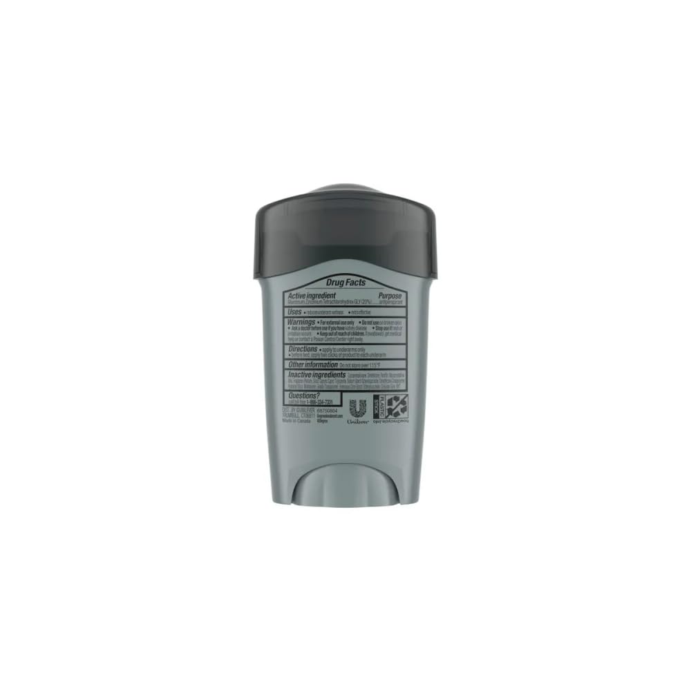 Degree Men Clean Clinical antiperspirant application shows easy, comfortable use.