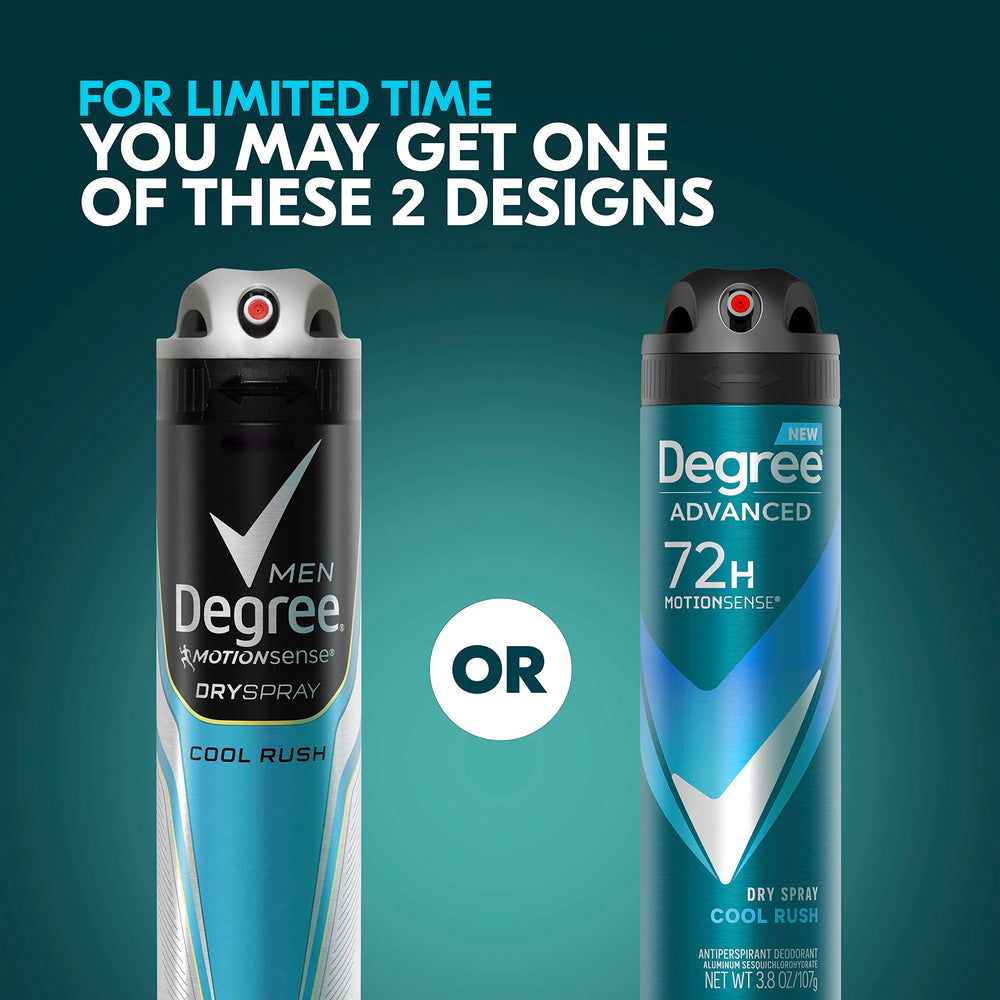 Degree Men Cool Rush pack of 3-count for daily use