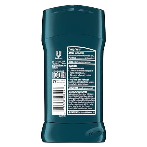 Close-up of Degree Men Deep Cedar Lavender packaging highlighting 72-hour protection