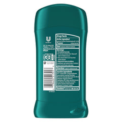 Twist to open Degree Ultra Fresh Cool Rush stick showing easy use