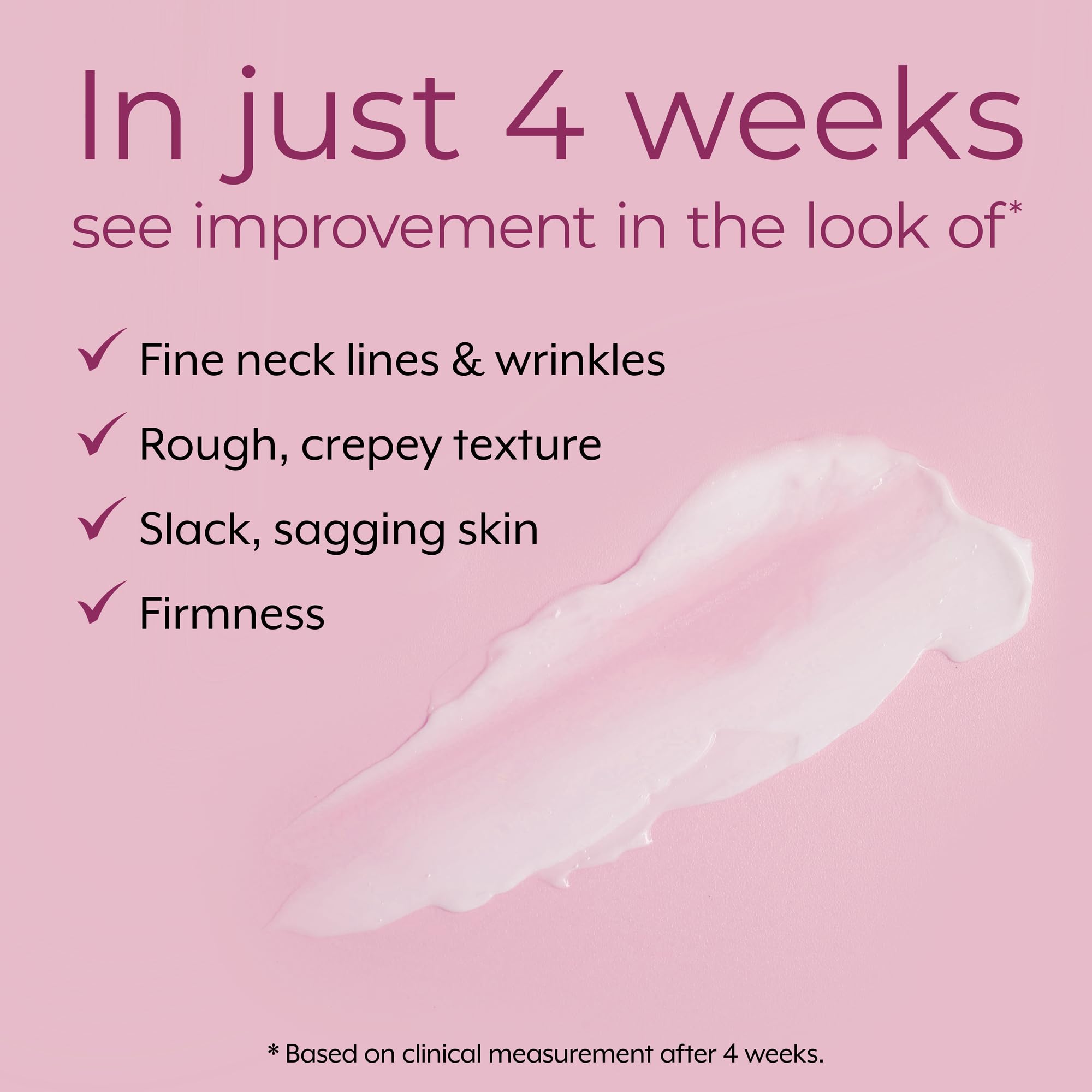 DEKLIDERM neck firming cream application demonstrates gentle nightly routine on the neck and chest.