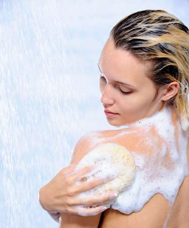 Travel-ready five-pack sits beside towel for on-the-go cleansing.