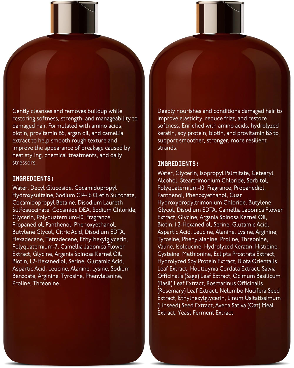 DEL SUR Hair Repair set supports daily use for damaged hair.