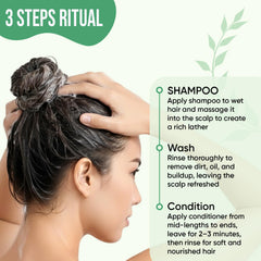 DEL SUR Peppermint oil splash conveys cooling freshness for scalp comfort