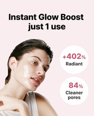 Delere Caviar Glow Mask texture close-up reveals even absorption potential.