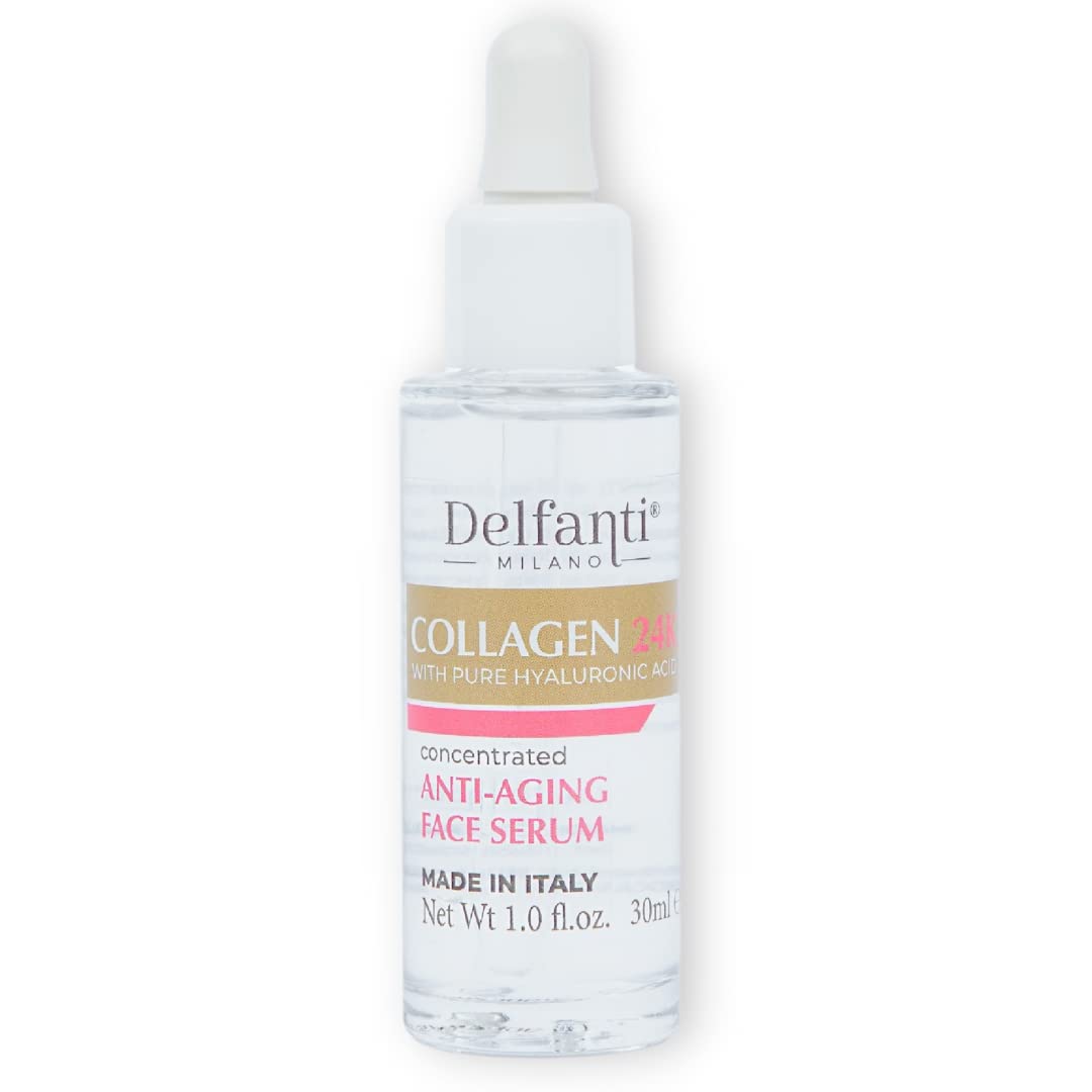 Delfanti Milano serum dispense drops demonstrate easy, precise application for daily use.