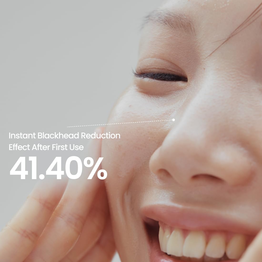 Gentle makeup removal with water turning oil into milky texture for easy rinse.
