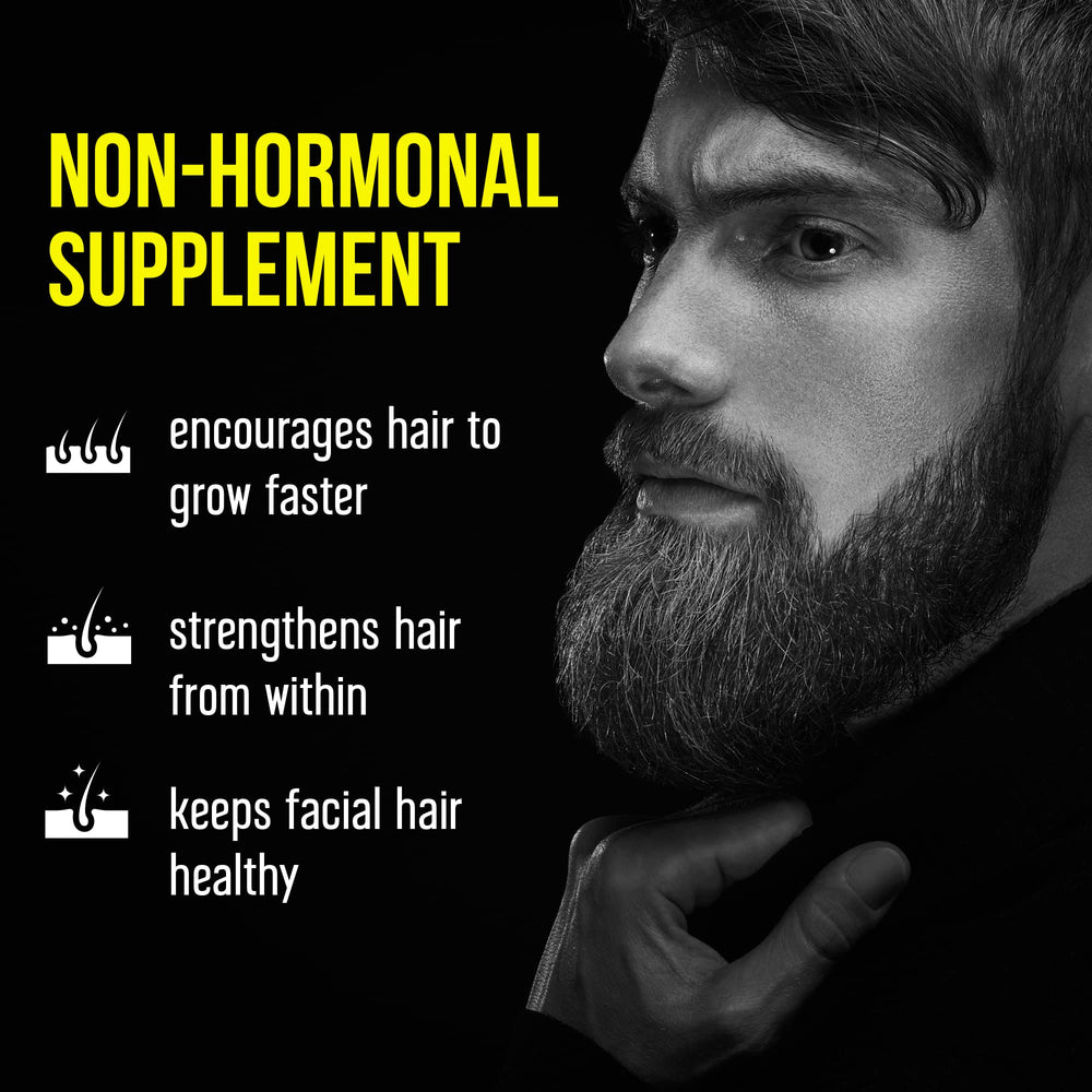 Delta Genesis Beard Grow XL grooming kit scene emphasizes fuller beard potential