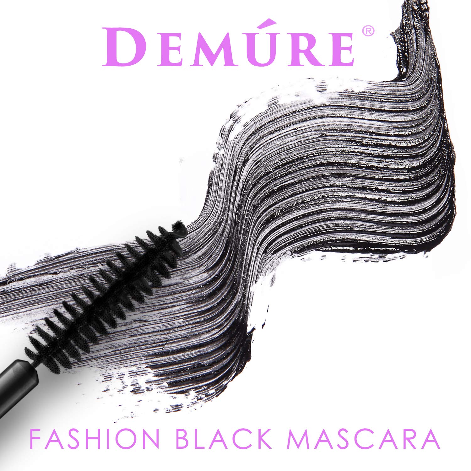 DELÚVIA Demure mineral mascara offers a water-resistant finish for lasting definition.