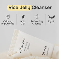 Rice Jelly Cleanser second cleanse refreshing during routine.