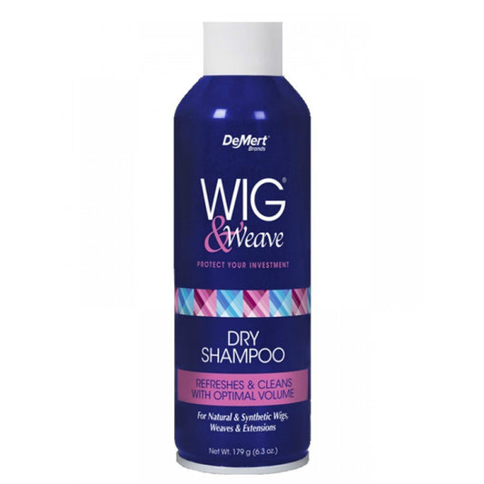 Demert Wig & Weave Dry Shampoo bottle refreshes wigs between washes.