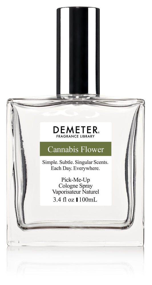 DEMETER Cannabis Flower fragrance library spray bottle for daily fragrance and mood uplift