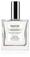 Demeter Marshmallow Cologne Spray showcases a light, nostalgic scent for daily wear.