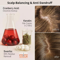 DEMIKI Color-safe hair-vibrancy helps color-treated strands maintain glow.