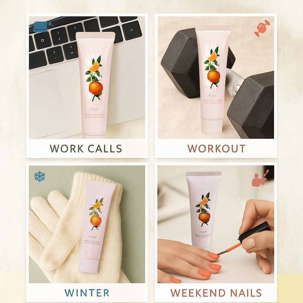 DEMIKI gift-ready packaging for a thoughtful hand care gift