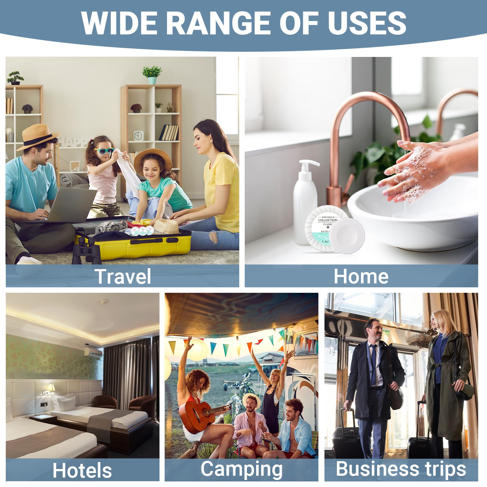 Demissle guest bathroom soap favors practical fragrant stays