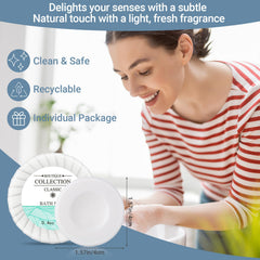 Demissle multicolor mini soap bars bulk packaging for hospitality use