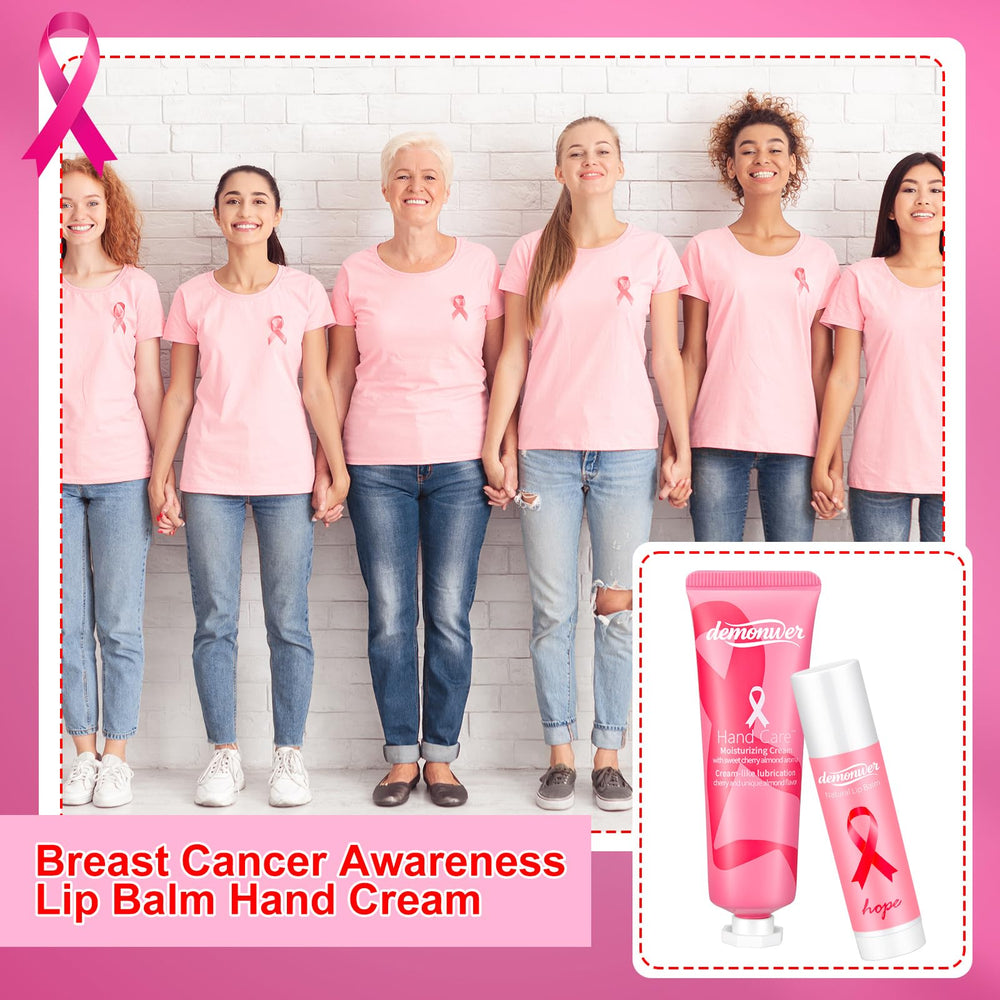 Demonwer 20-set breast cancer awareness kit for charity drives.