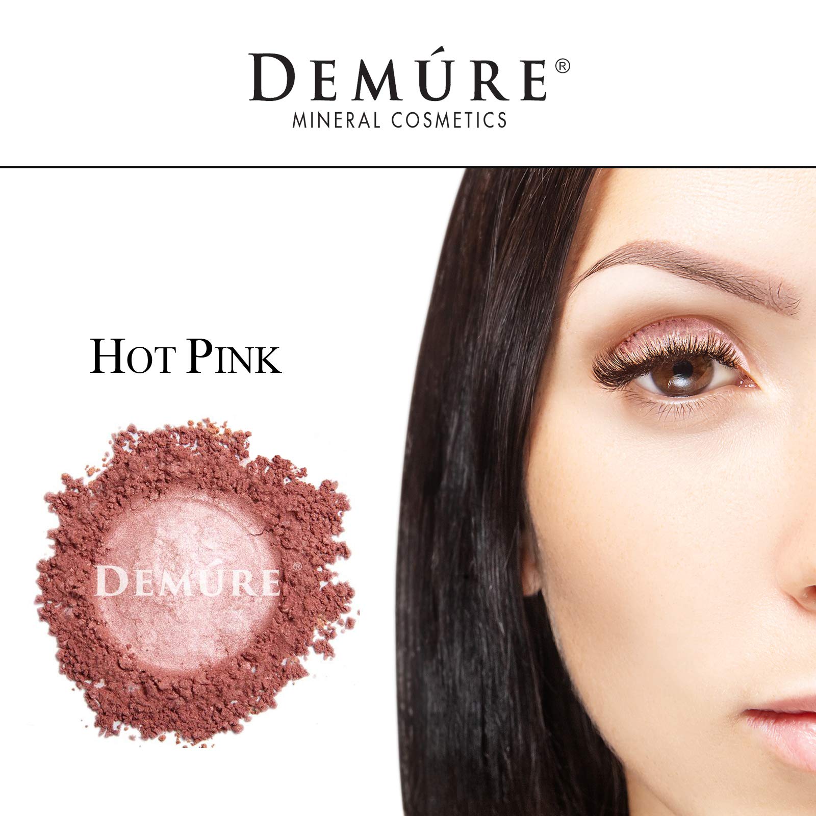 Demure cruelty-free eye shadow suitable for sensitive skin