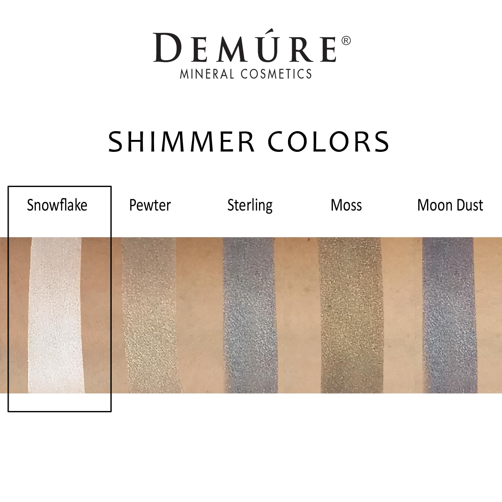 Cruelty-free logo on Demúre, indicating animal-friendly makeup practices.