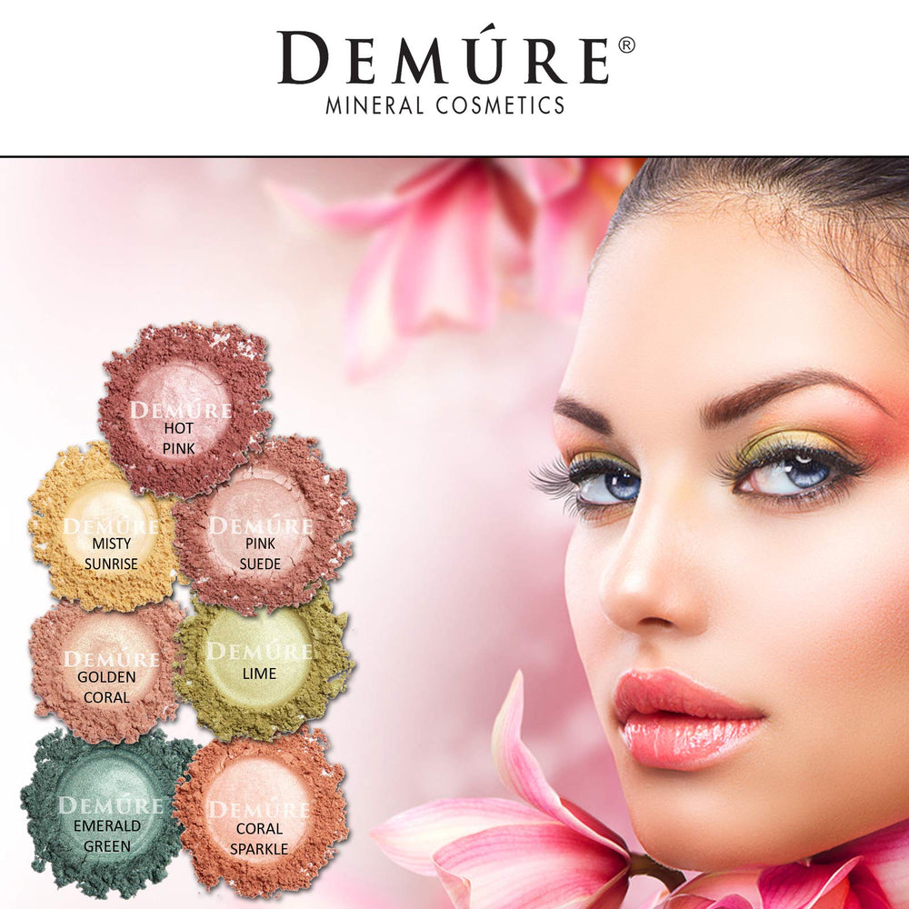 DEMÚRE Emerald Green shade offers versatile glitter for day to night wear