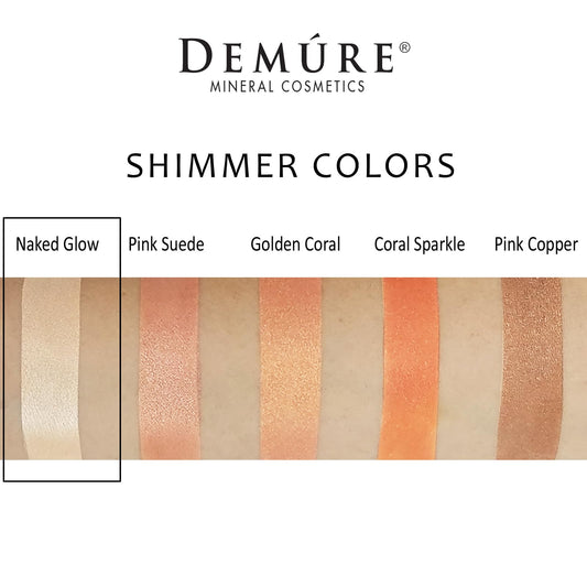 Demure 33-shade palette provides versatile shimmer for day-to-night looks.