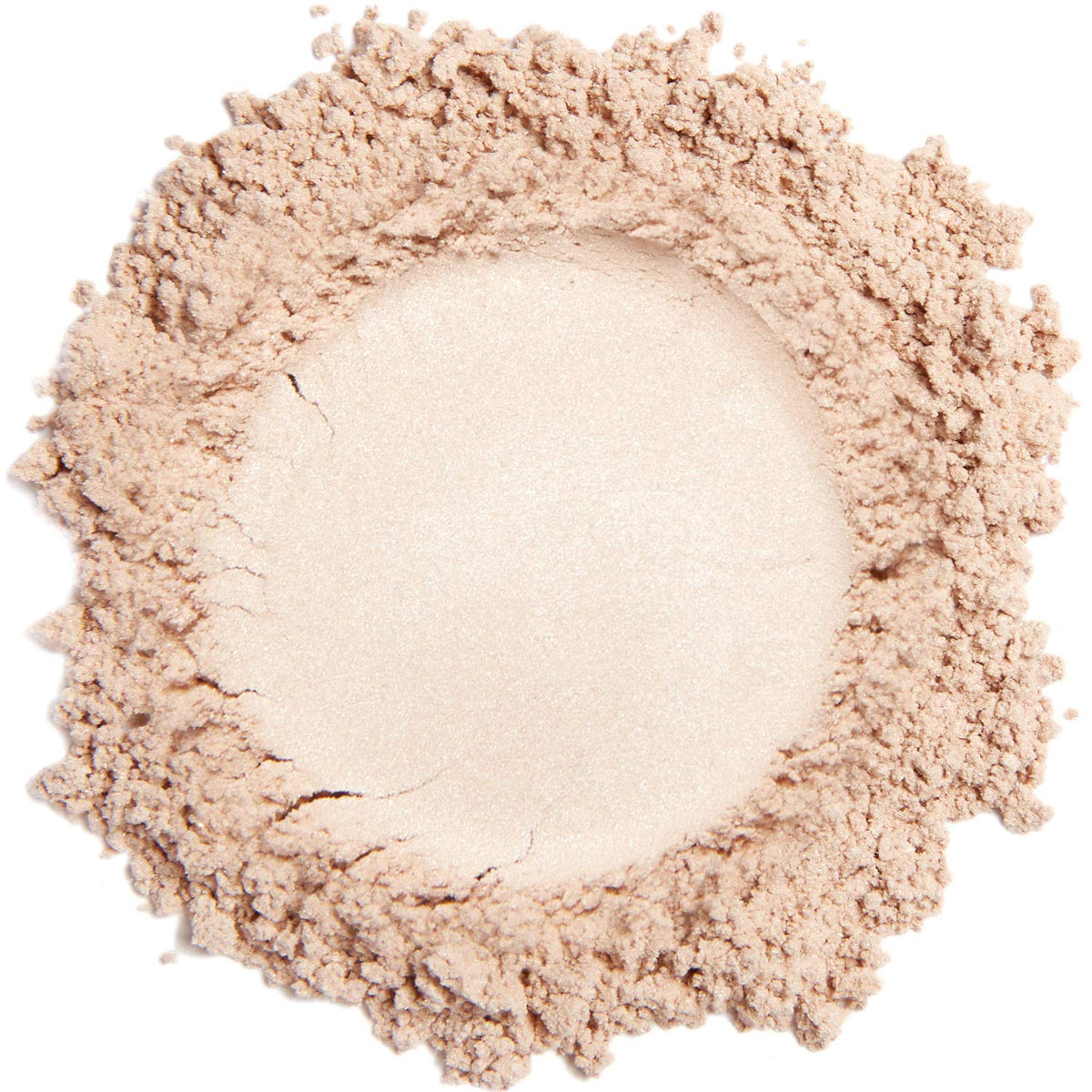 Demure Eye Shadow Naked Glow compact enhances natural radiance with shimmering minerals.