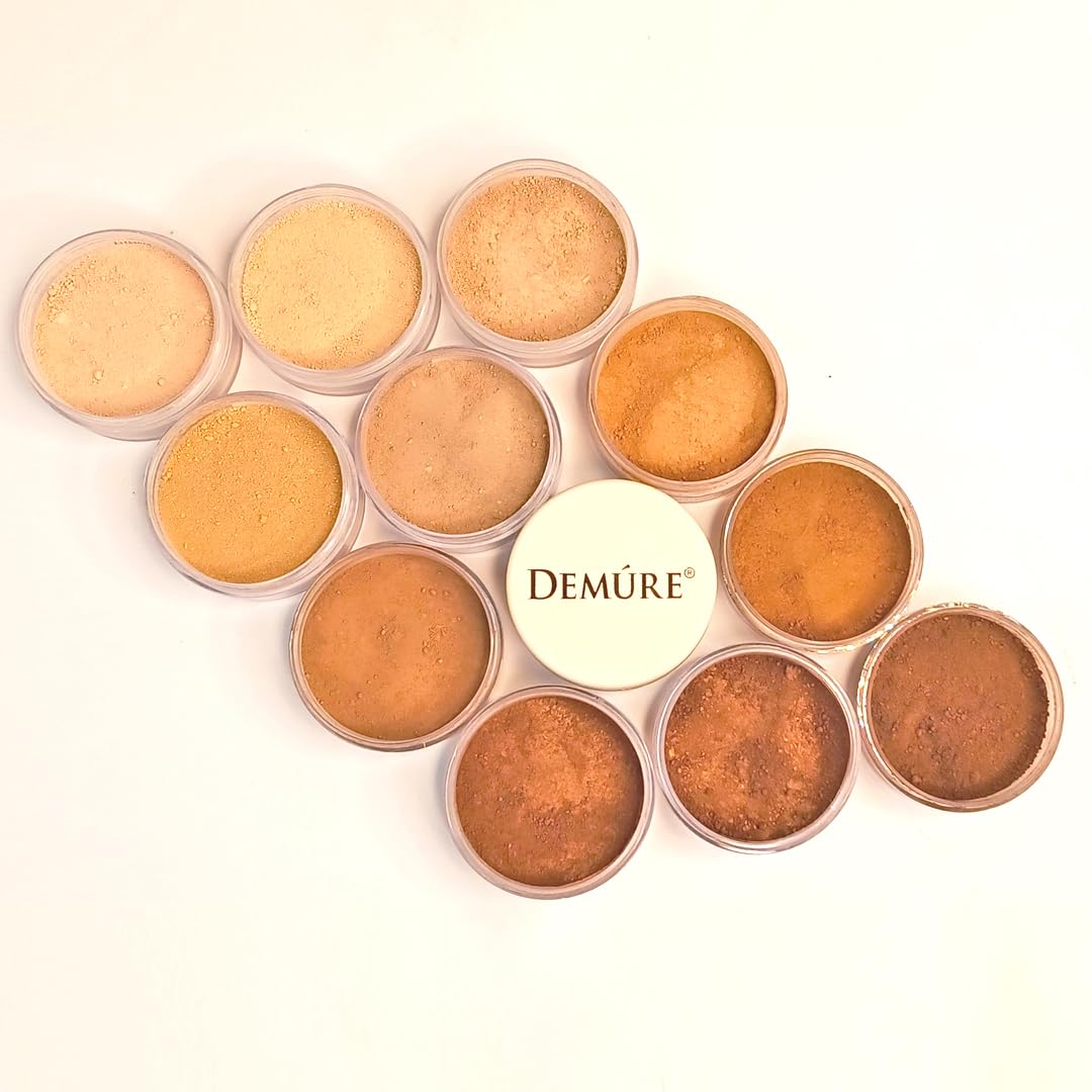 DEMÚRE Demure Mineral Blush Pink Fusion buildable color for versatile looks.