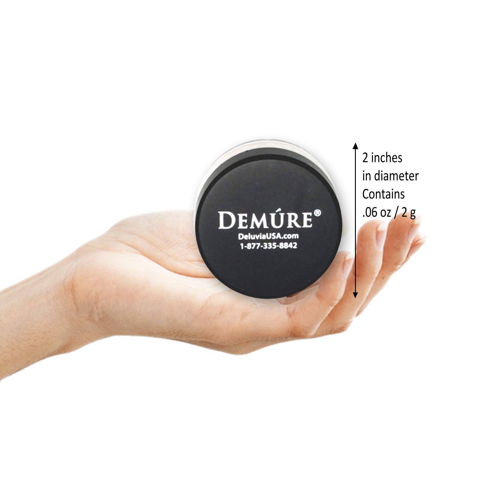 Demure Mineral Blush pigment intensity demonstrates lightweight, buildable color.