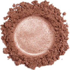 DEMÚRE Mineral Eye Shadow Deep Champagne glimmer for long-lasting lid shine.