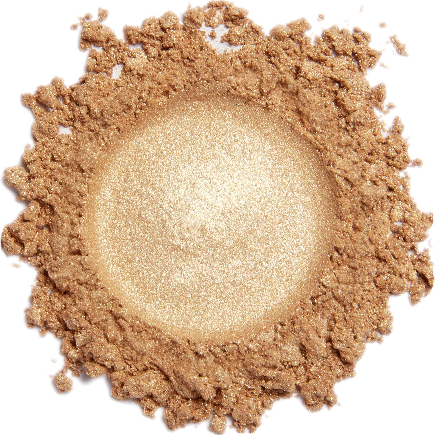 DEMÚRE Mineral Eye Shadow Gold Shimmer palette delivers rich color.