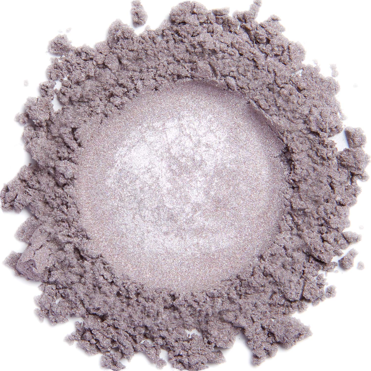 DEMÚRE Lavender Ice eye shadow in a jar delivers luminous, breathable mineral color for daily looks.