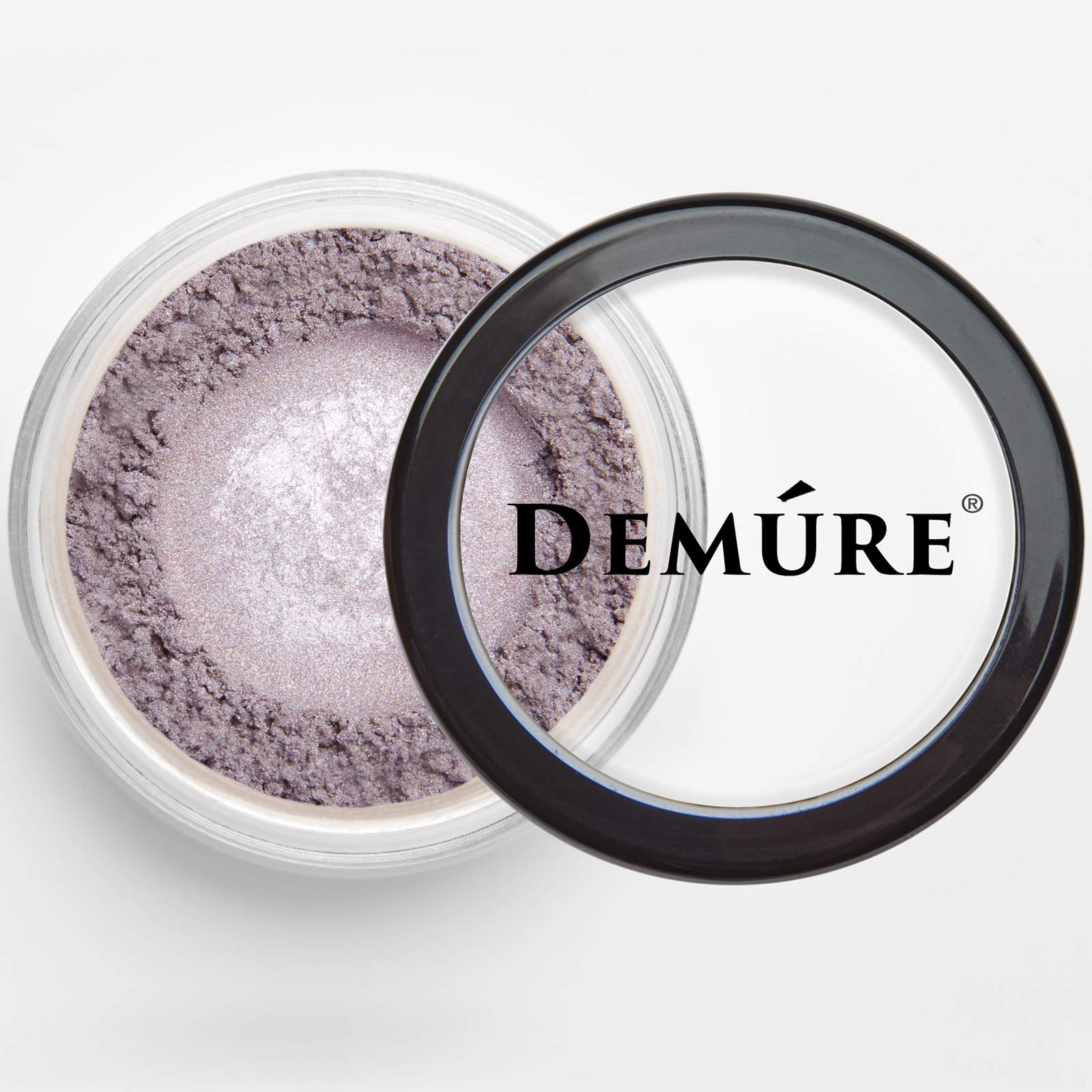 DEMÚRE Lavender Ice loose powder with natural minerals provides lasting sparkle.