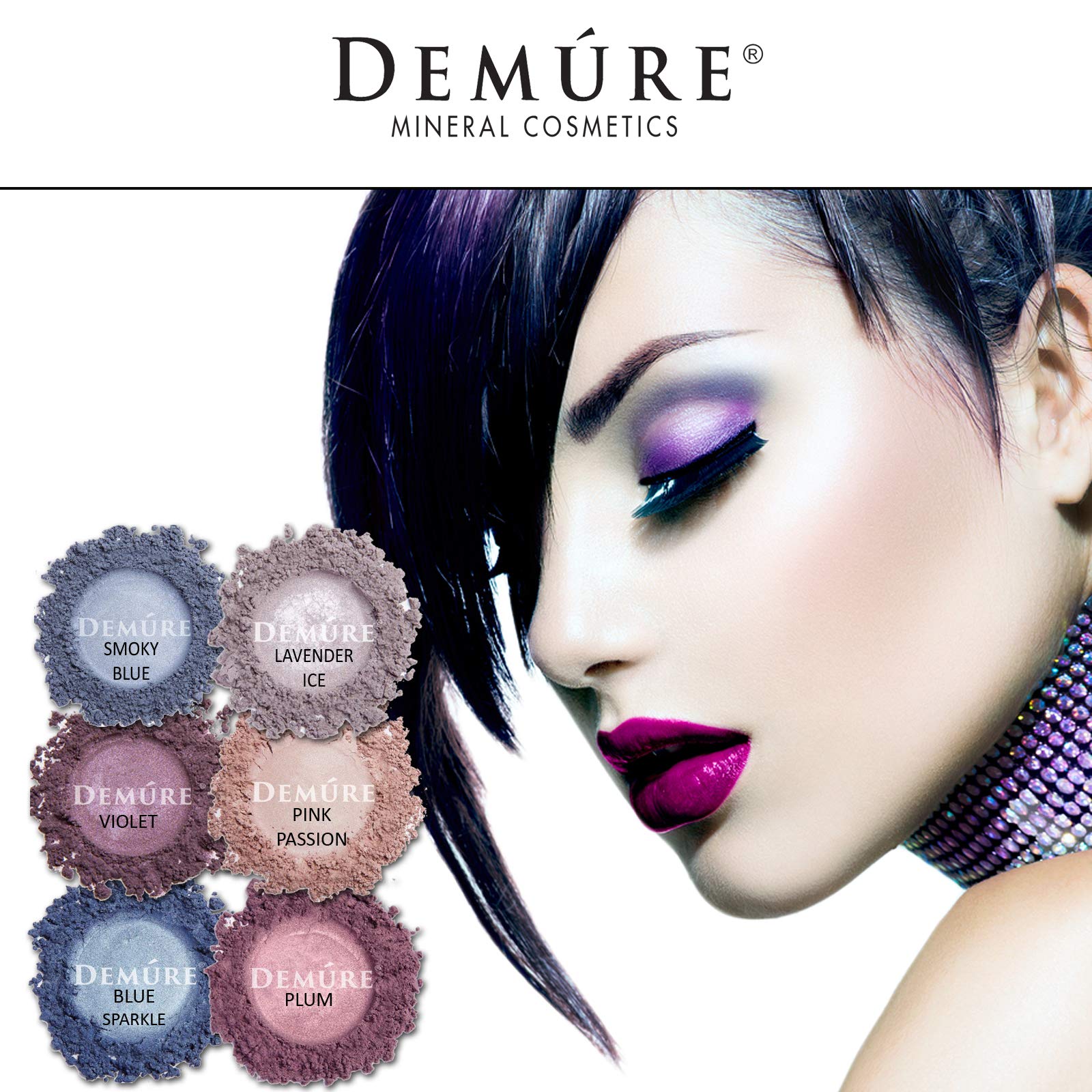 DEMÚRE Lavender Ice versatility for everyday looks or glam occasions.