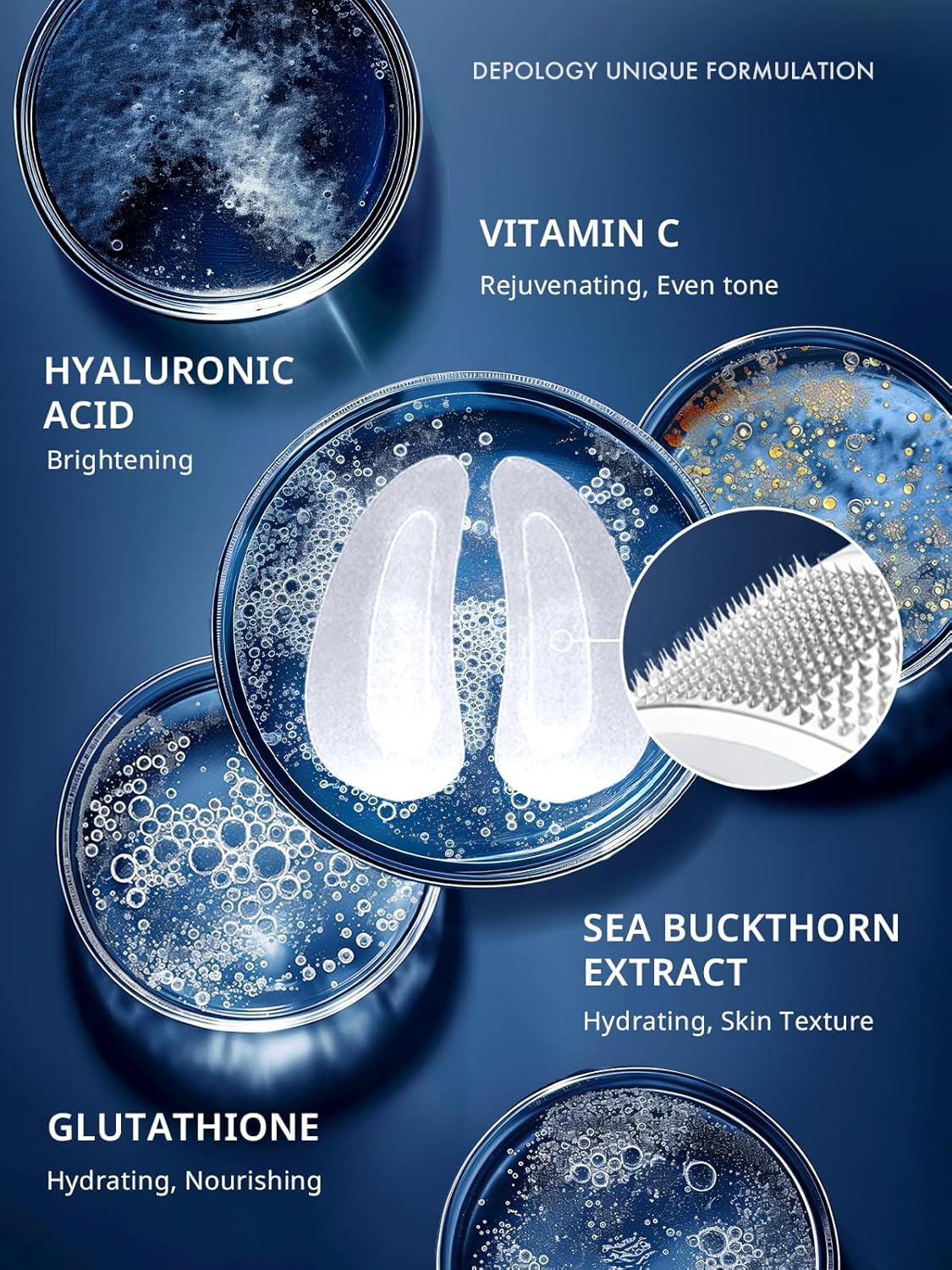 depology Deepcare+ serum-dart activation as patches dissolve