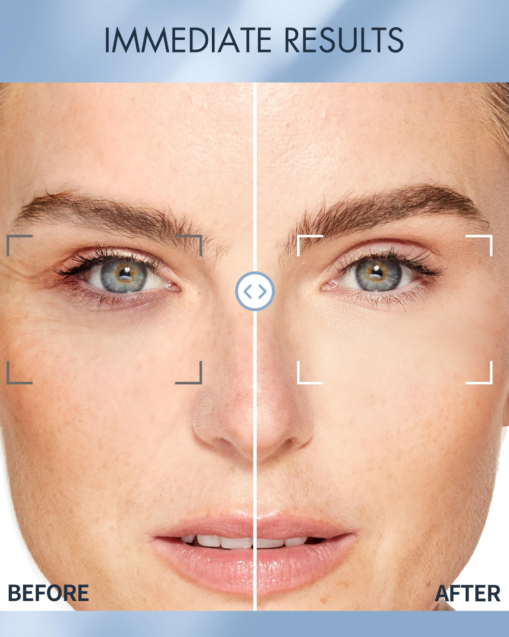 depology patches applied under-eye for day or night care.