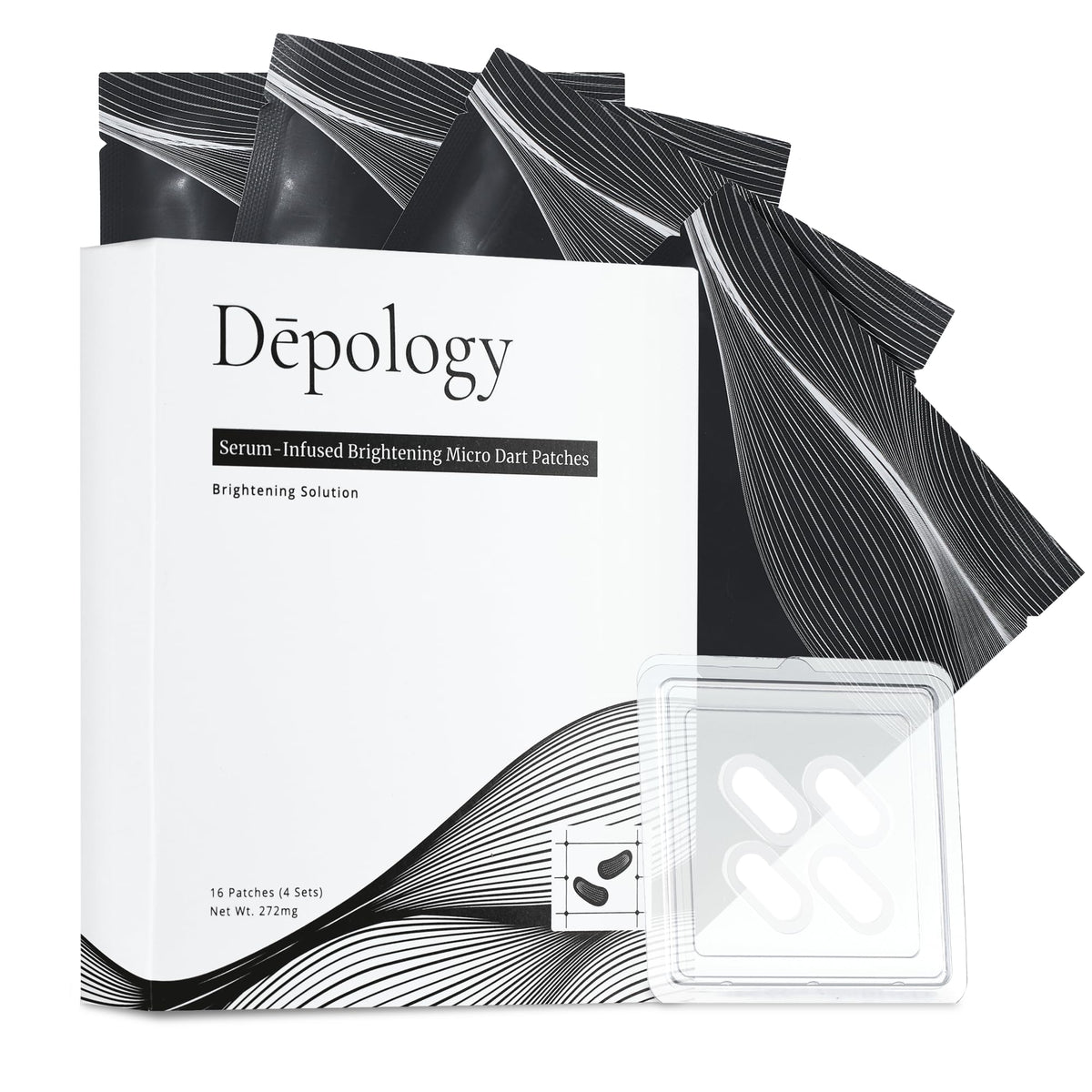 Depology patches close-up pack delivering hydration