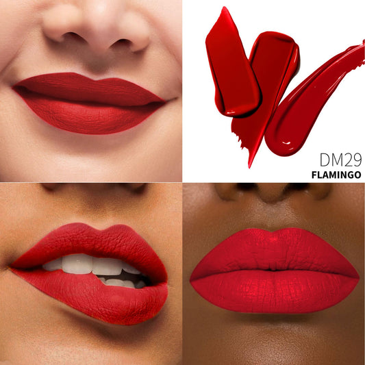 Depuplum 3pc matte liquid lipstick brown shade for versatile everyday wear.