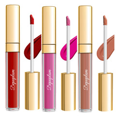 Depuplum DM05 matte nude lipstick swatch on lips for everyday look