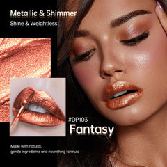 Depuplum lipsticks bronze-pink swatches show versatile day-to-night shades.