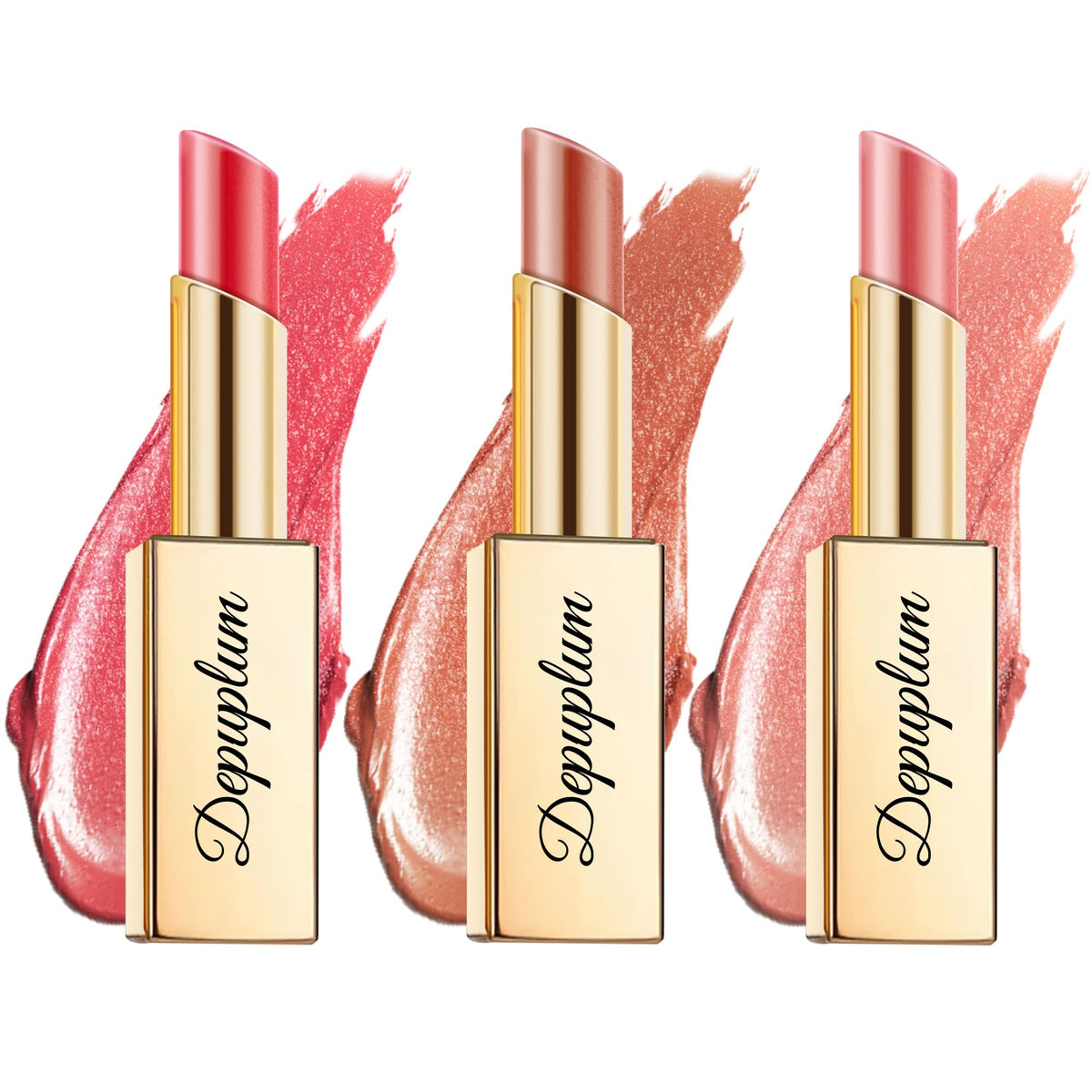 Depuplum lipstick set packaging showcases premium presentation for gifting and collection.
