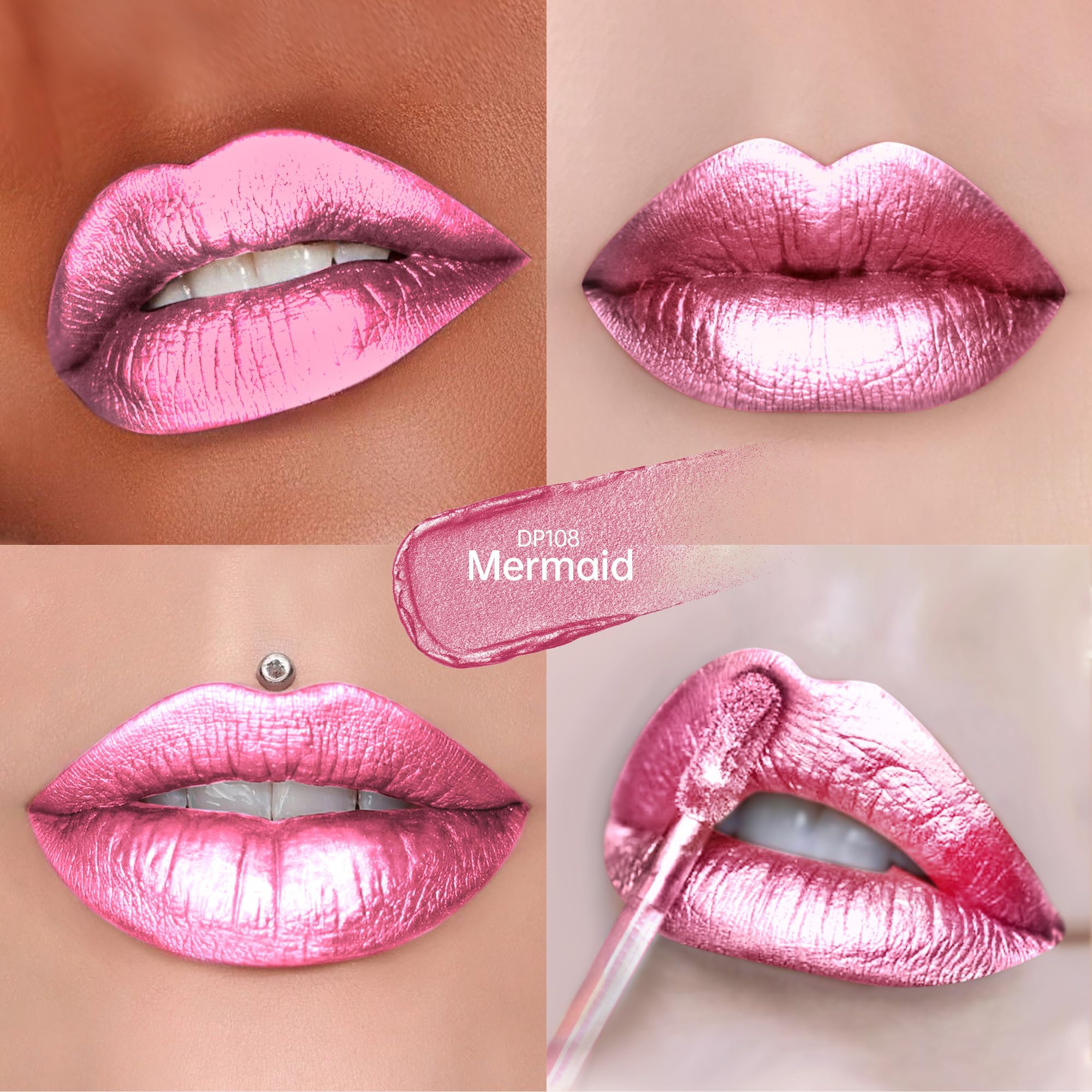 Depuplum long-lasting shade glides smoothly for comfortable wear.