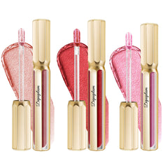 Depuplum luxury metal-tube packaging highlights premium presentation of the lip color set.