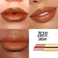 Depuplum nude shade tube close-up reveals natural, everyday lip color option.