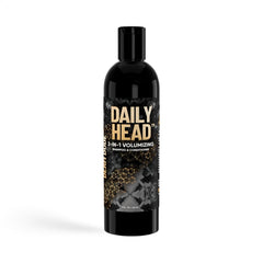 Derm Dude Daily Head 2-in-1 bottle shown for streamlined daily cleansing and conditioning