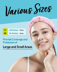 DERMA ANGEL 10mm patches, 48 pieces for smaller areas