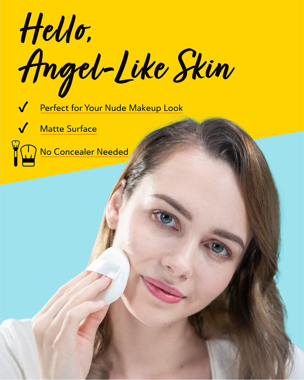 DERMA ANGEL hydrocolloid patch absorbs fluids for a cleaner surface.