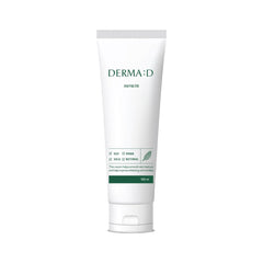 DERMA:D Radiance Boost Cream bottle close-up for lightweight hydration and brightness.