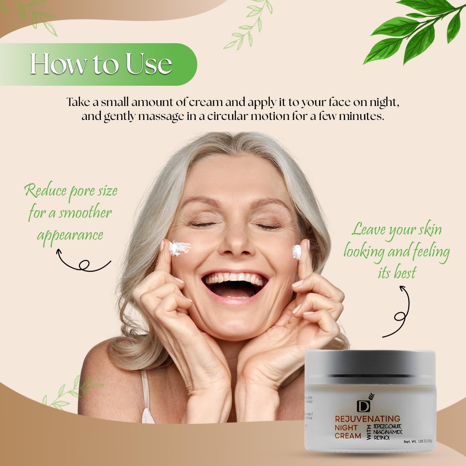 Derma Detox Suitable for All Skin Types — gentle nightly care.