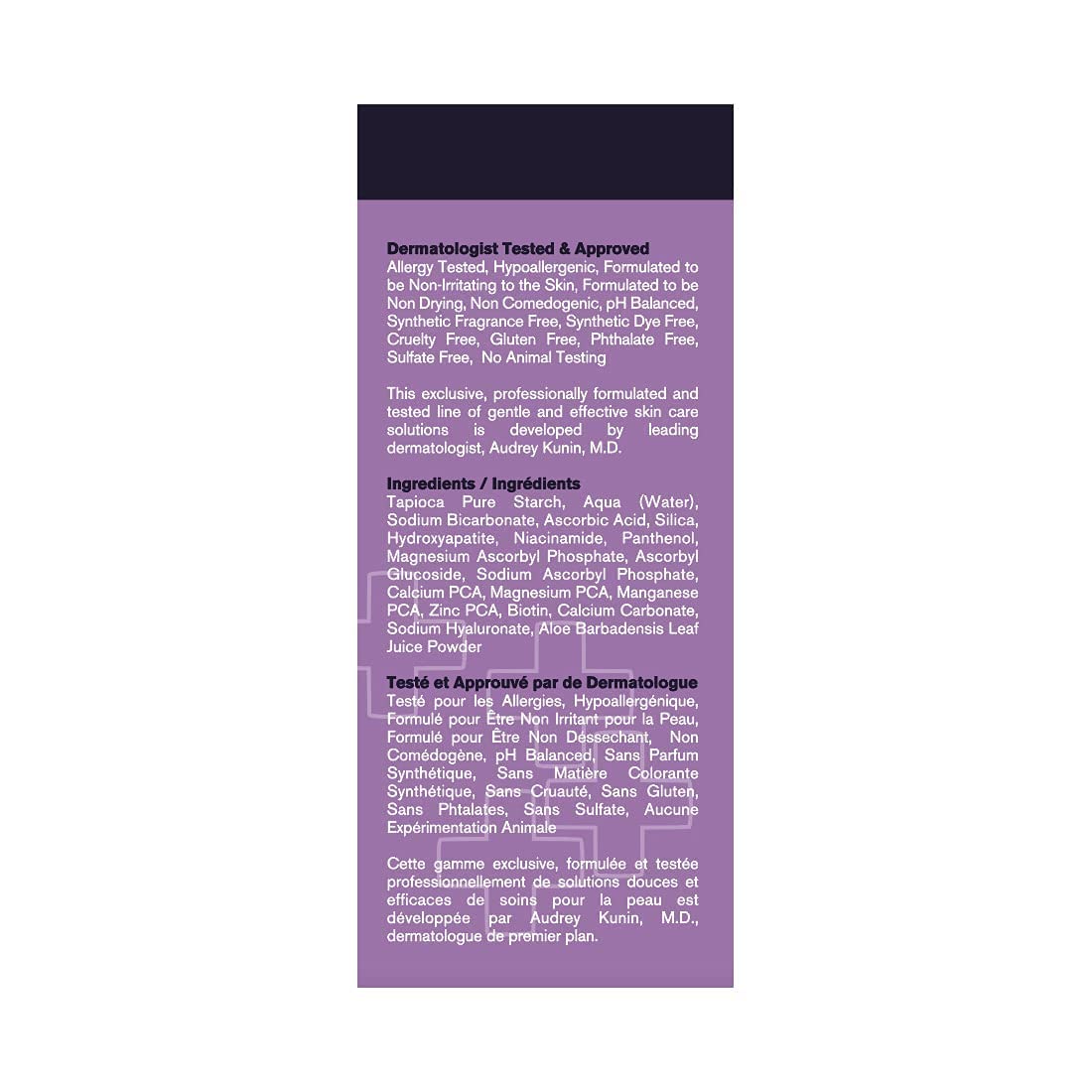 DERMAdoctor Kakadu C texture-application on skin suggests even tone.